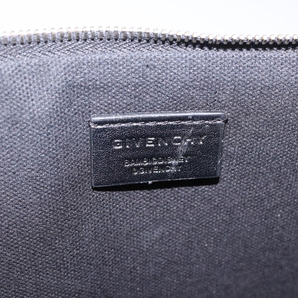 GIVENCHY Bambi Bag PVC Canvas Disney Collaboration Black Gold Auth 199101M