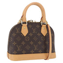 LOUIS VUITTON Monogram Alma BB Hand Bag 2way M53152 LV Auth 199102SAM-1