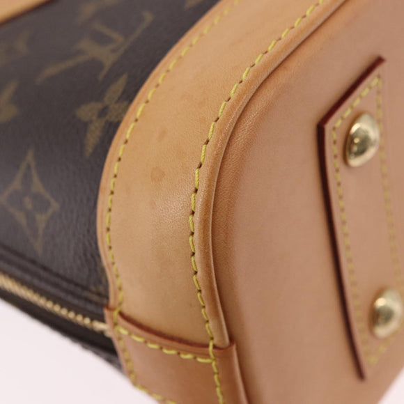 LOUIS VUITTON Monogram Alma BB Hand Bag 2way M53152 LV Auth 199102SAM