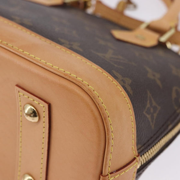 LOUIS VUITTON Monogram Alma BB Hand Bag 2way M53152 LV Auth 199102SAM