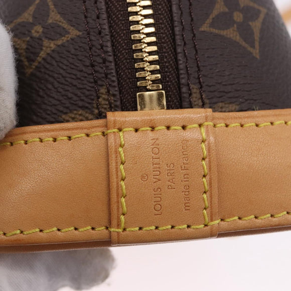 LOUIS VUITTON Monogram Alma BB Hand Bag 2way M53152 LV Auth 199102SAM