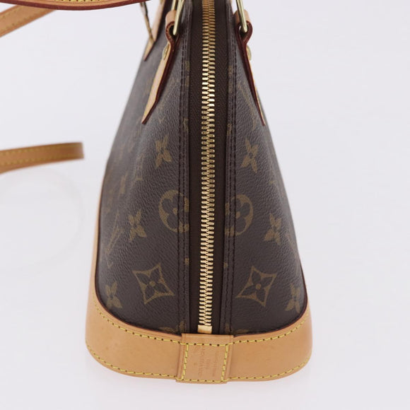 LOUIS VUITTON Monogram Alma BB Hand Bag 2way M53152 LV Auth 199102SAM