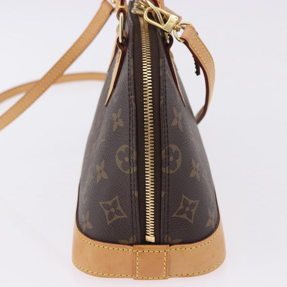 LOUIS VUITTON Monogram Alma BB Hand Bag 2way M53152 LV Auth 199102SAM