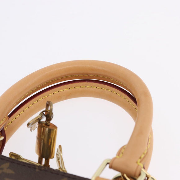 LOUIS VUITTON Monogram Alma BB Hand Bag 2way M53152 LV Auth 199102SAM