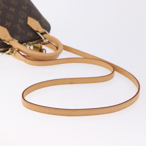 LOUIS VUITTON Monogram Alma BB Hand Bag 2way M53152 LV Auth 199102SAM
