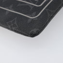 LOUIS VUITTON Monogram Eclipse Fragment iPhone Case M64449 LV Auth 199106V-14