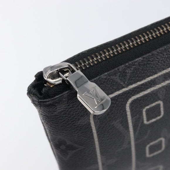 LOUIS VUITTON Monogram Eclipse Fragment iPhone Case M64449 LV Auth 199106V