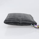 LOUIS VUITTON Monogram Eclipse Fragment iPhone Case M64449 LV Auth 199106V-3
