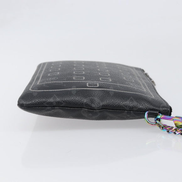 LOUIS VUITTON Monogram Eclipse Fragment iPhone Case M64449 LV Auth 199106V