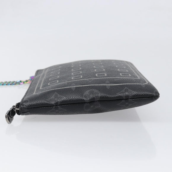 LOUIS VUITTON Monogram Eclipse Fragment iPhone Case M64449 LV Auth 199106V
