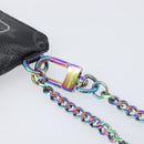 LOUIS VUITTON Monogram Eclipse Fragment iPhone Case M64449 LV Auth 199106V-8