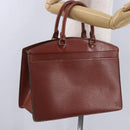 LOUIS VUITTON Epi Riviera Hand Bag Brown M48183 LV Auth 199108-22
