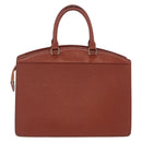 LOUIS VUITTON Epi Riviera Hand Bag Brown M48183 LV Auth 199108-2