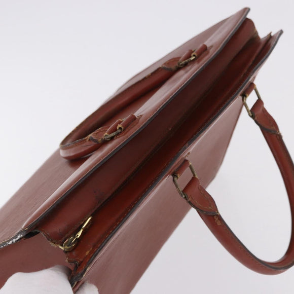 LOUIS VUITTON Epi Riviera Hand Bag Brown M48183 LV Auth 199108