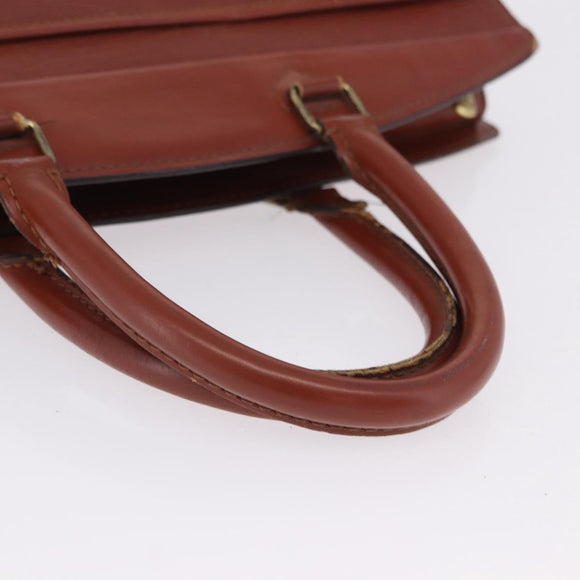 LOUIS VUITTON Epi Riviera Hand Bag Brown M48183 LV Auth 199108
