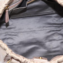 Miu Miu Hand Bag Vitellolux 2way Beige Gold Auth 199109V-10