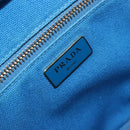 PRADA Hand Bag Rattan 2way Brown Gold Auth 199110V-19