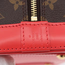 LOUIS VUITTON Monogram Totem Alma PM Hand Bag Red Flamingo LV Auth 199111SAM-18