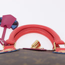 LOUIS VUITTON Monogram Totem Alma PM Hand Bag Red Flamingo LV Auth 199111SAM-14