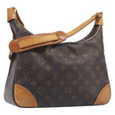 LOUIS VUITTON Monogram Boulogne 30 Shoulder Bag M51265 LV Auth 199114-1