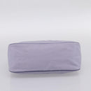 PRADA Shoulder Bag Nylon Lavende Silver Auth 199116A-5