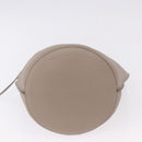 CELINE Big Bag Bucket Hand Bag Leather Gray Silver Auth 199121V-9
