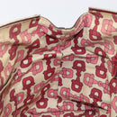 GUCCI GG Canvas Guccissima Princi Hand Bag Leather Red Gold 177052 Auth 199127A-19