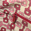 GUCCI GG Canvas Guccissima Princi Hand Bag Leather Red Gold 177052 Auth 199127A-20