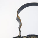 Christian Dior Trotter Canvas Shoulder Bag Navy Gold Auth 199128-9