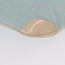 GUCCI GG Canvas Shoulder Bag Outlet Light Blue Gold 001 4158 Auth 199129V-11
