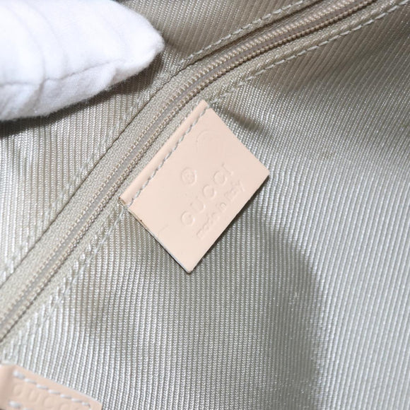 GUCCI GG Canvas Shoulder Bag Outlet Light Blue Gold 001 4158 Auth 199129V