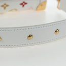 LOUIS VUITTON Monogram Multicolor Side Trunk MM Bag White M14046 Auth 199130SM-9