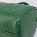 LOUIS VUITTON Epi Speedy 25 Hand Bag Borneo Green M43014 LV Auth 199134V-15