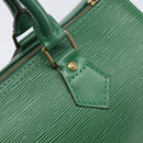 LOUIS VUITTON Epi Speedy 25 Hand Bag Borneo Green M43014 LV Auth 199134V-18