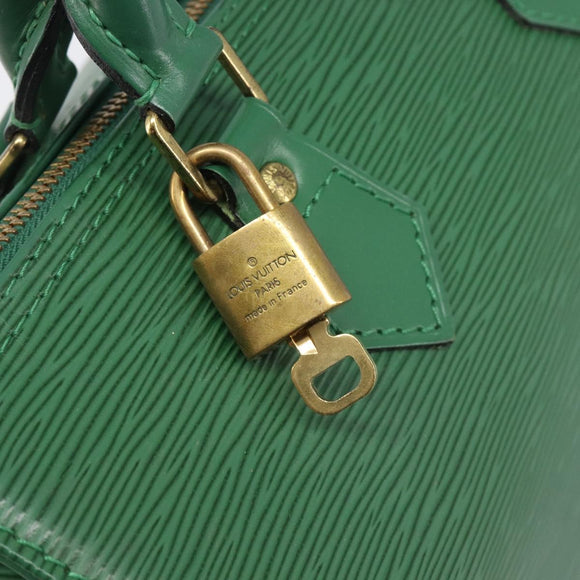 LOUIS VUITTON Epi Speedy 25 Hand Bag Borneo Green M43014 LV Auth 199134V