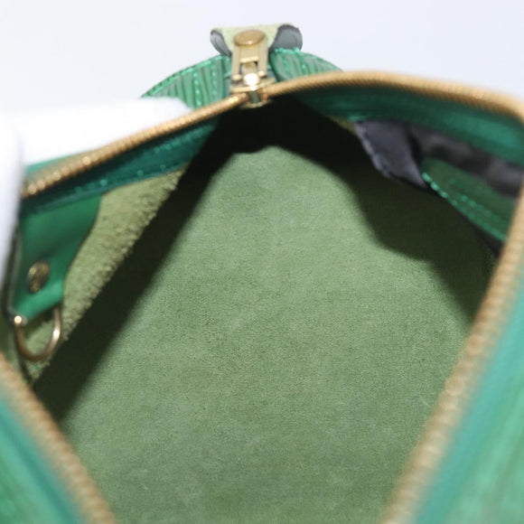 LOUIS VUITTON Epi Speedy 25 Hand Bag Borneo Green M43014 LV Auth 199134V