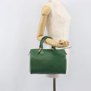 LOUIS VUITTON Epi Speedy 25 Hand Bag Borneo Green M43014 LV Auth 199134V-24