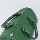 LOUIS VUITTON Epi Speedy 25 Hand Bag Borneo Green M43014 LV Auth 199134V-6