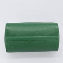 LOUIS VUITTON Epi Speedy 25 Hand Bag Borneo Green M43014 LV Auth 199134V-5