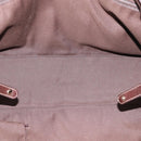 GUCCI GG Canvas Web Sherry Line Princi Tote Bag Beige Gold 163805 Auth 199136V-15