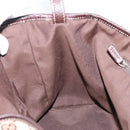 GUCCI GG Canvas Web Sherry Line Princi Tote Bag Beige Gold 163805 Auth 199136V-17