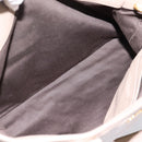 Miu Miu Tote Bag Leather 2way Beige Gold Auth 199139V-26