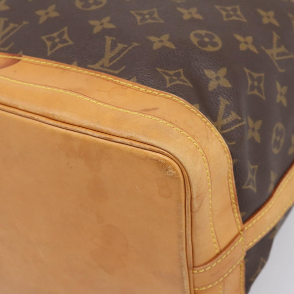 LOUIS VUITTON Monogram Noe Shoulder Bag M42224 LV Auth 199141