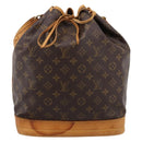 LOUIS VUITTON Monogram Noe Shoulder Bag M42224 LV Auth 199141-13