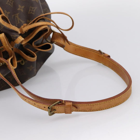 LOUIS VUITTON Monogram Noe Shoulder Bag M42224 LV Auth 199141