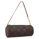 LOUIS VUITTON Monogram Papillon Pouch LV Auth 199143-1