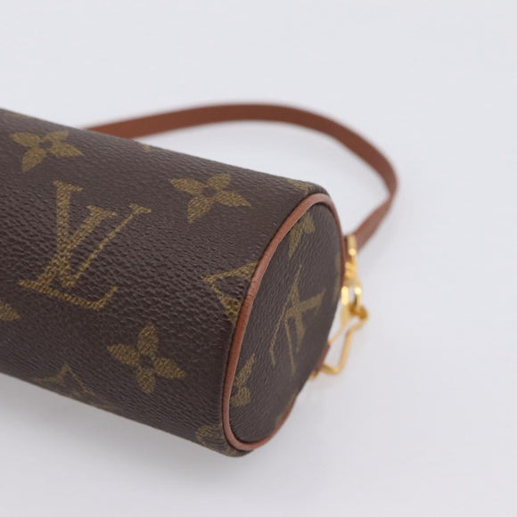 LOUIS VUITTON Monogram Papillon Pouch LV Auth 199143