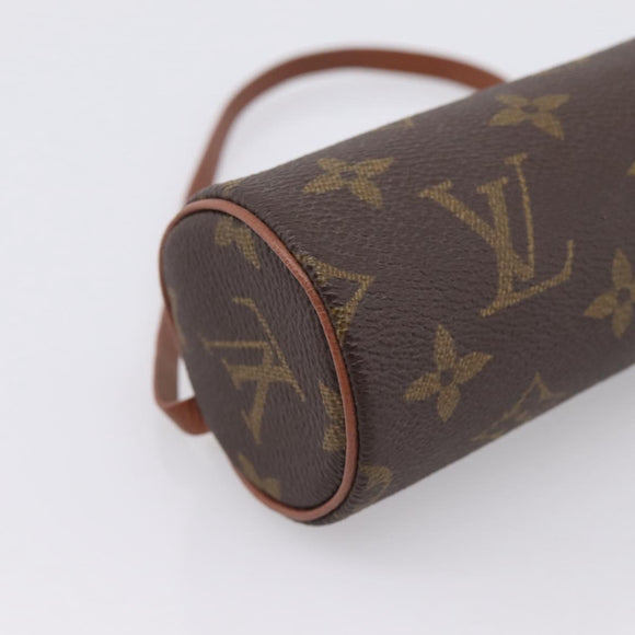 LOUIS VUITTON Monogram Papillon Pouch LV Auth 199143