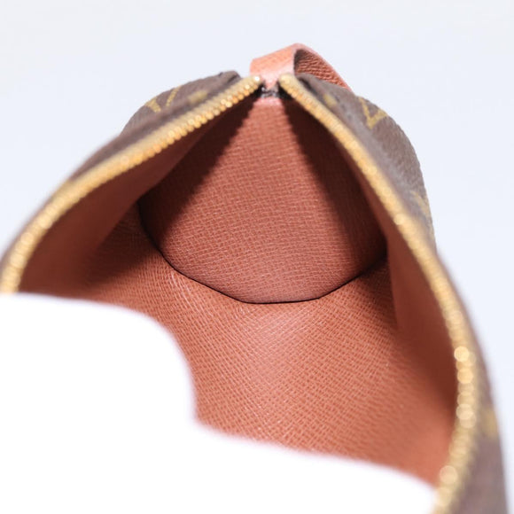 LOUIS VUITTON Monogram Papillon Pouch LV Auth 199143