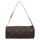 LOUIS VUITTON Monogram Papillon Pouch LV Auth 199143-2